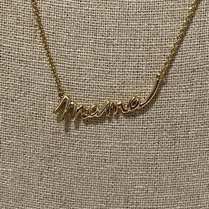 Stella & Dot Mama Necklace - gold